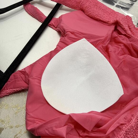 NEW It’s Now Cool Swim One Piece Bathing Suit Color Lollipop Crimp Size Med - Picture 7 of 10